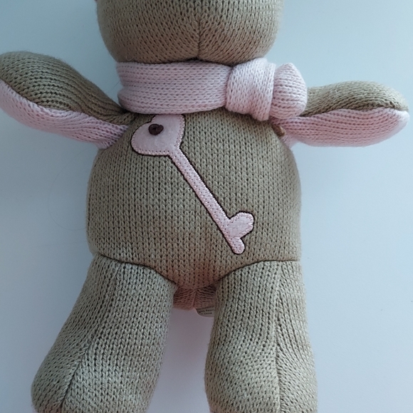 Starbucks Bearista Bear Knit Plush Winter 89th Edition Pink Heart Key 2010 - Picture 2 of 9